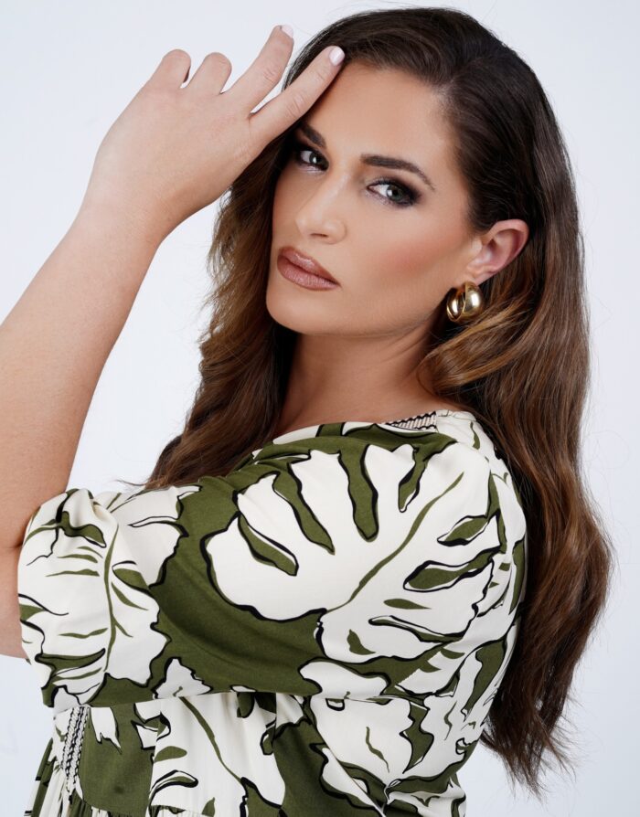 Exotic print φόρεμα - Image 2