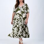 Exotic print φόρεμα