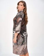 Animal print φόρεμα - Image 5