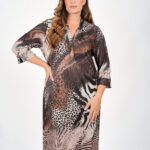 Animal print φόρεμα