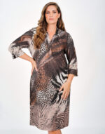 Animal print φόρεμα