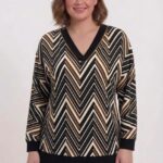 Μπλούζα τύπου missoni